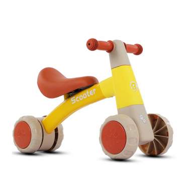 Balance Bike with 4 Silence Wheels